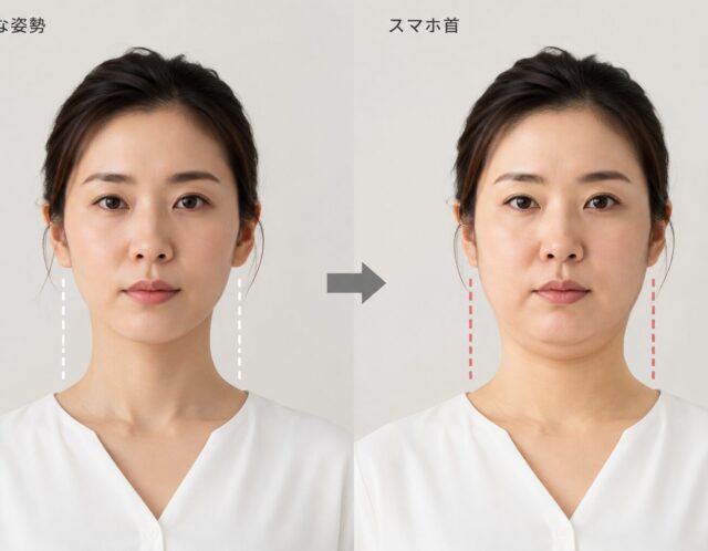 スマホ首で顔が巨大化？頭とお腹の「姿勢不良ループ」を断ち切る肋骨リリース術