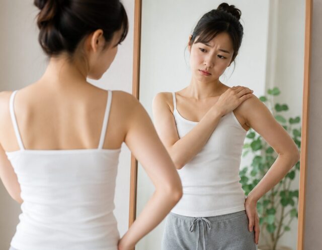 肩や腰の高さが違う？体の歪みと顔の歪みを連鎖させる原因とリセット術