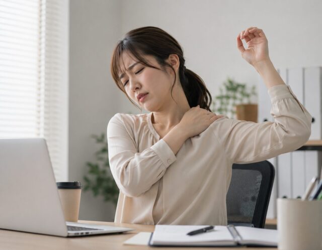 腕が上がらない原因は肩じゃない？「巻き腕」を解放して美しい姿勢を取り戻す30秒ケア