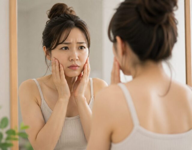 食いしばりでエラをほぐすと顔がデカくなる？小顔を叶える順番厳守の耳引っ張りケア