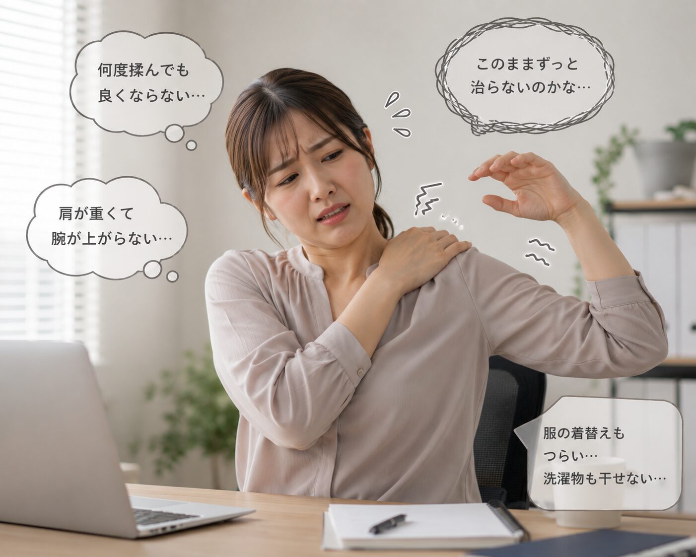 腕が上がらない原因は肩ではなく巻き腕