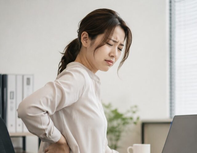 1日中座りっぱなしで腰が重い人へ！ぎっくり腰を防ぐ1分の神セルフケア