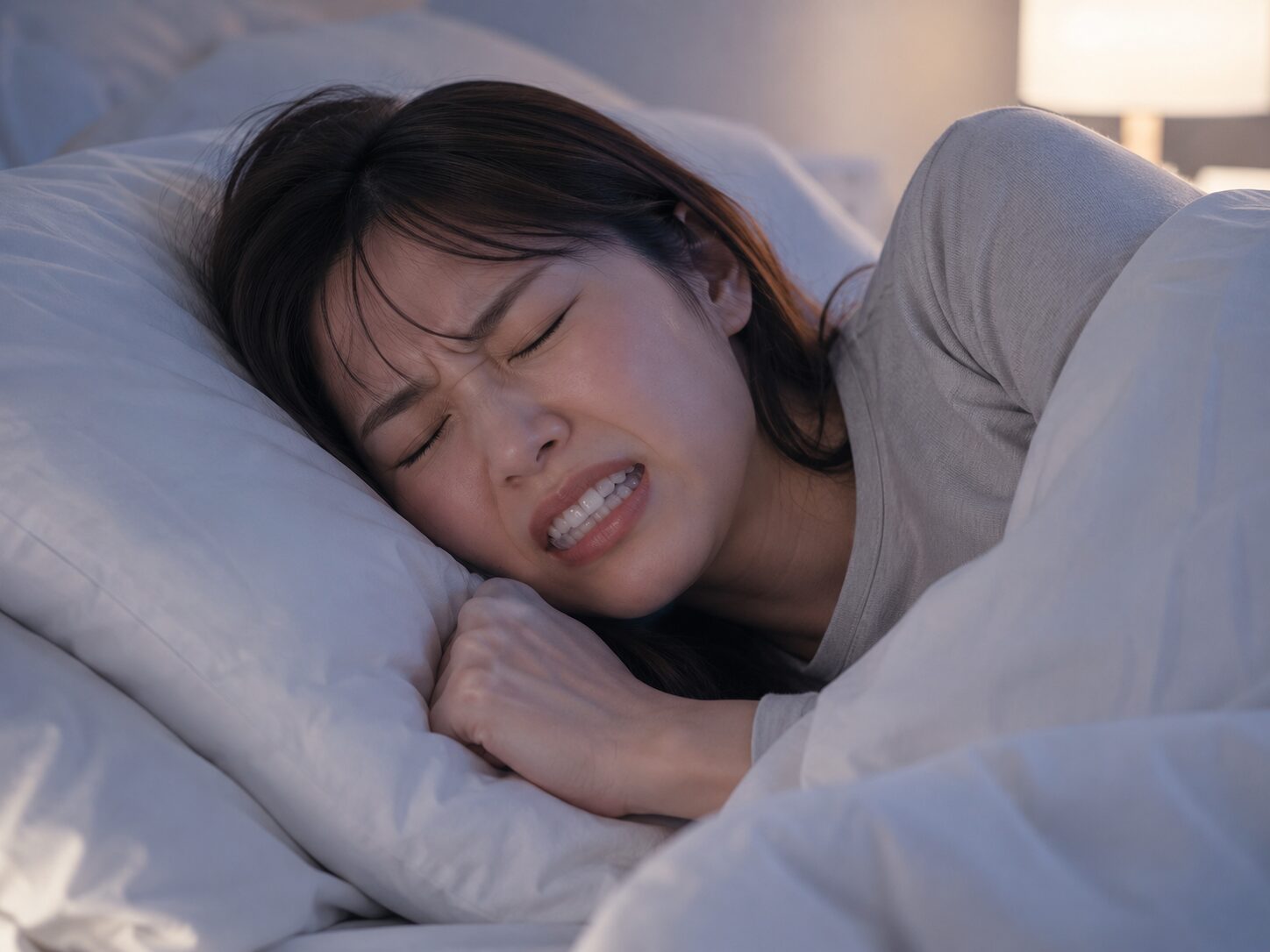 マウスピースをつけても解消されない寝ている時の食いしばり