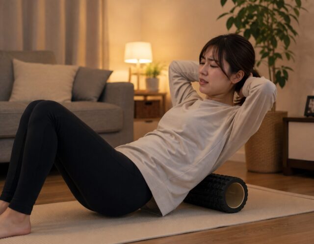 フォームローラーで姿勢悪化？老け見えを防ぐ正しい胸椎リセットケア