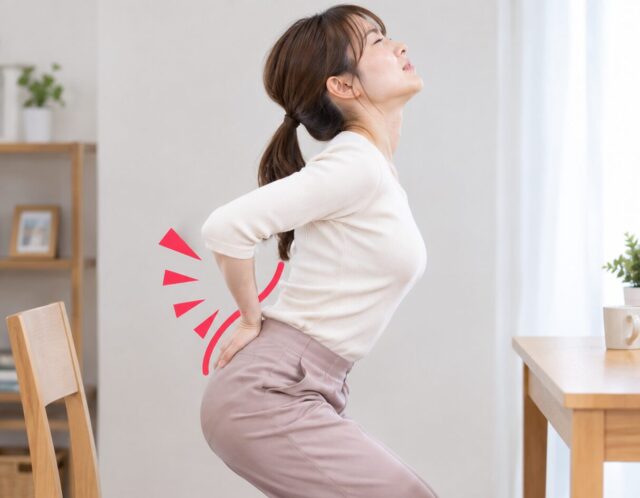 立ち上がると腰が反る？夏に脚がパンパンになる原因と1分ストレッチ