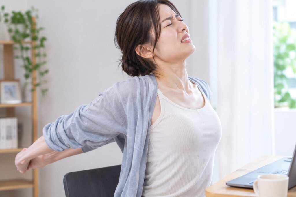巻き肩のセルフケアが効かない理由