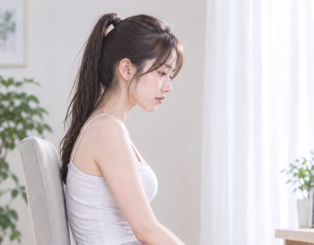 仙骨座りの原因は腸腰筋じゃない？骨盤を立てる「腹圧」高めセルフケア