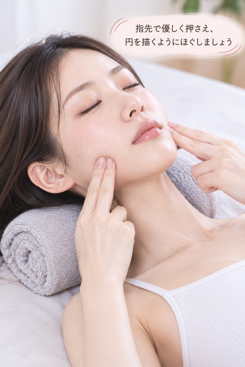 食いしばりを和らげる頭部・顔のほぐしケア 高松市